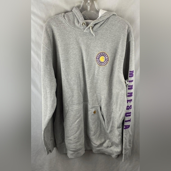 Carhartt Other - Carhartt Midweight 'Minnesota' Logo Sleeve Graphic Sweatshirt Size XL New